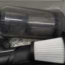 KMM Handheld Car Vacuum Cleaner, 9000PA Vacuum Cleaner & Air Duster, 120W High Power Vacuum Portable Cordless, Hand Held Vacuum Rechargeable with Multi-Nozzles & LED Light for Home, Car, Office (Black & Orange)