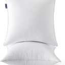 MIULEE 22 x 22 Pillow Inserts (Set of 2) -Decorative Throw Pillows for Sofa Couch with 100% Cotton Covers
