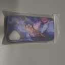 Compatible for iPhone 16 Plus Case Cute with Card Holder Shockproof Slim Slot Phone Wallet Cover for Women/Blue Pink Marble Natural Stone Swirls Painting Abstract