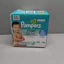 Pampers Baby Wipes Aqua Pure, 99% Water Based Wipes, Hypoallergenic and Unscented Infant Wipe, 448 Total (8 Flip-Top Packs)