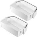 AAP73252202 Refrigerator Door Bin Compatible for L-G Ken-more Elite Refrigerator Parts by MIFLUS-Right AAP73252209 Refrigerator Shelf Replacement-2Packs