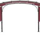 Universal Doubleton Steel Pergola Replacement Cover for Pergola Structures L-PG080PST, 85''x 208'' (Burgundy)