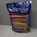 Pet Factory 78130 Beefhide | Dog Chews, 99% Digestive, Rawhides to Keep Dogs Busy While Enjoying, 100% Natural, Peanut Butter Flavored Rolls, Pack of 20 in 5" Size, Made in USA