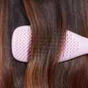 Tangle Teezer Ultimate Detangler Brush for Wet & Dry Hair, Eliminates Knots & Reduces Breakage for Straight to Wavy Hair Types, Millennial Pink