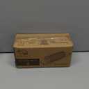 DELLING 8 Inch Rectangular Appetizer Plates, Salad Plates Set, Ceramic Dessert Plates, Small Serving Plates for Salad, Appetizer, Snack, Sushi - Microwave, Oven, and Dishwasher Safe - Set of 6, White