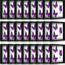 Geetery 24 Pack 5x7 Shadow Box Small Shadow Box Bulk Display Case Wood Picture Frame with Acrylic for Photos Dried Flower Tickets Sports Memorabilia Wedding Bouquets Awards(Black)