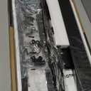 Universal TV Stand - Table Top TV Stand for 27-60 inch LCD LED TVs - 6 Level Height Adjustable TV Base Stand with Tempered Glass Base & Wire Management, VESA 400x400 Mm