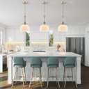 Pendant Light Modern Pendant Lighting Fixture Hanging Lamp Milk White Glass Hanging Light Fixtures for Kitchen Island Dining Room Bedroom Storeroom
