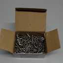 (200 pcs) Wensilon #101-1/4for Sheet Metal Self-Tapping Screws 410 Stainless Steel Truss Head High-Strength Quick Tapping Screws (Silver)