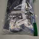 OUOBOB Small Dog Coat,Dog Jackets for Small Dogs,Warm Winter Jacket, Puppy Coat with Harness Built in,Waterproof Dogs Jacket,Puppy Cold Weather Coats,Winter Clothes Snowsuit Shih Tzu Bichon,Black, S