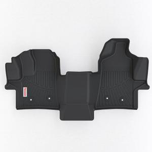 Tesson Floor Mats Front Liner Custom Fit for 2022-2025 2026 Ford Transit (All Models w/Vinyl Floors),Heavy Duty Slush TPE All Weather Ford Transit Front Accessories 1st Row Floor Liner - 1PCS