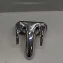 Delta Foundations Centerset Chrome Bathroom Faucet, 4 Inch 3 Hole Bathroom Sink Faucet for Vanity, Chrome B2510LF-PPU