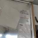 ANDY STAR Chrome Bathroom Mirrors for Over Sink, 24x24 Inch Polished Mirror for Wall, Square Metal Framed Vanity Mirror -Modern Clean Design with Superior Stainless Steel Frame