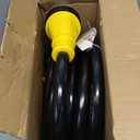 25FT 50 Amp Generator Cord, NEMA 14-50P/SS2-50R Heavy-Duty 4 Conductors Cable, Pure Copper STW RV Extension Cord, Female Plug with Twist Lock, Suitable for RV or Camper, ETL Listed