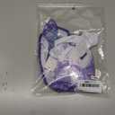 XiaoMoSha Gymnastics Leotards for Girls Hollow Back Dance Ballet Outfit Sleeveless Unitards Tank Bodysuit for Kids (7-8 Years, Whitepurple)