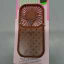 Mini Fan,USB Portable Charger Handheld Fan, Small Personal Fan with 3 Speeds Neck Fan 3000mAh Power Bank, Pack of 2