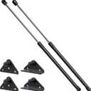 JAGASOL 20 Inch 40 lbs Gas Struts with Mounting Brackets for RV Bed Lift, Heavy Duty Shock Springs for Storage Door.(Fit 35-45 lbs Lid)