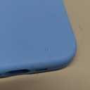 Vooii Compatible with iPhone 16 Case, Liquid Silicone Upgrade [Camera Protection] [Soft Anti-Scratch Microfiber Lining] Shockproof Phone Case for iPhone 16 6.1 inch - Light Blue