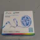 Kasa Smart LED Light Strip, 16.4ft WiFi LED Strip Works with Alexa, Google Home, SmartThings, High Brightness with 16 Million Colors, RGB, Grouping, Adjustable Length, Up to 25,000 Hours (KL400L5) (Multicolor)