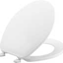 Residential Open Front Plastic Round Toilet Seat
, 14×15 inch