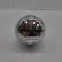 Alytimes Mirror Disco Ball - 8-Inch Cool and Fun Silver Hanging Party Disco Ball Big Party Decorations, Party Design