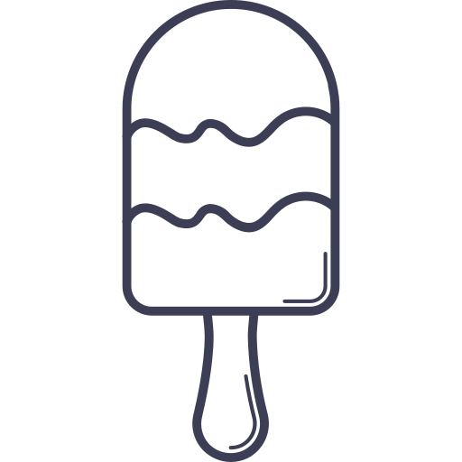 Popsicle SILICONE FRUIT POP MOLD 2PCS