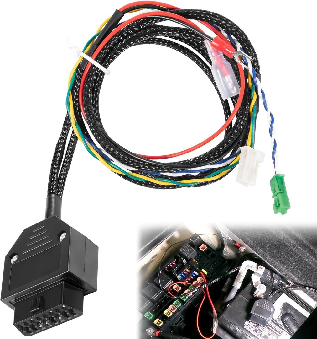 Double Bypass Trunk-Mount Security Gateway Bypass Cable Kit OBD2 Plug-in Device Fit for Dodge Charger Chrysler 300 2011-2024, for Challenger 2015-2024