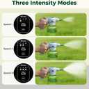 Diivoo Electric Spray Bottle 2L/0.5 Gallon, 3 Speed Flow Rechargeable Battery Powered Sprayer, Adjustable Nozzle Automatic Spray Bottle, Outdoor & Indoor Plant Sprayer for Garden