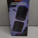 CYBORIS 2 in 1 Portable Splittable 40W Dual Bluetooth Speaker, Waterproof Split Wireless Speaker V5.3 with Deep Bass Loud Stereo Sound, 24H Playtime, True Wireless Pairing for Home, Outdoor or Travel