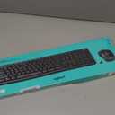 Logitech MK270 Wireless Keyboard and Mouse Combo for Windows, 2.4 GHz Wireless, Compact Mouse, 8 Multimedia and Shortcut Keys, 2-Year Battery Life, for PC, Laptop - Black (1 Pack)