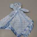 Pro Goleem Teddy Bear Lovey Baby Security Blanket for Boys and Girls Unisex Soft Lovie Baby Gifts for Newborn Toddler Snuggle Toy Stuffed Animal Blue 16 Inch