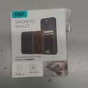 ESR for MagSafe Wallet, 5 Card Holder with RFID Blocking, MagSafe Sticker Included, Slim Magnetic Wallet for iPhone 17e/17/16/15/14/13/12 Series and Selected Samsung Devices, Not for 13/12 Mini, Black