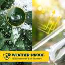 Seal Skin Covers Waterproof Clear Tarp 10x20 FT, 20 Mil 18 OZ 560 GSM Heavy Duty Transparent Vinyl Tarpaulin with Grommets