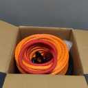 SPARKWHIZ Synthetic Winch Rope Cable Kit: 1/2" x 100 ft 32000lbs Winch Line Cable with Protective Sleeve + Winch Hook for 4WD Off Road Vehicle Truck SUV UTV ATV