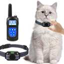 Cat Shock Collar, Ultra-Light & Thin Cat Training Collar with 2000ft Remote, Tailored for Cats & Small Dogs, 99-Level Precise Training to Stop Meowing, Effective for Bad BehaviorBlue