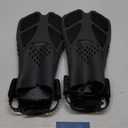 Greatever Snorkel Fins Adjustable Buckles Open Heel Swim Flippers Travel Size Short Swim Fins for Snorkeling Diving Swimming Adult Men Womens S/M