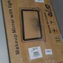 23" x 18" Vanity Mirror with Lights, Led Lighted Makeup Mirror with 3 Color Dimmable Lights, Touch Control, USB Charging Port, Gifts for Women Wife Teengirls (White)