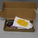 Keratin Hair Extension Kit: Heat Iron, Keratin Glue Granules, Protector Templates, Hair Clips, and Finger Protector(Pink)