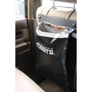 Tossits Recycled Disposable Car Trash Bags  Leakproof, Smell Proof Hanging Garbage Bags for Car, Truck, SUV, RV & Vehicle  Black, 7 Count Disposable Automotive Trash Bags