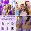 24 Sets Domestic Violence Awareness Pens Purple Ribbon Pens Bulk Cancer Awareness Notebooks Purple Ribbon Notepads for Breast Pancreatic Cancer Alzheimers Lupus Animal Abuse Event Party Supplies