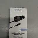 Fast charger car charger with USB port