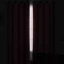 LEMOMO Burgundy Red Thermal Blackout Curtains/52 x 84 Inch/Set of 2 Panels Room Darkening Curtains for Bedroom