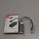 Nintendo Switch Wired Internet LAN Adapter by HORI Officially Licensed by Nintendo, Case