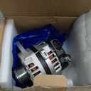 Alternator Fit for Hyundai Accent 2018-2019 Kia Soul 2017-2019 Rio 2018-2019 Seltos 2021 1.6L 130A 12V CW 6-Groove Replace 37300-2B970