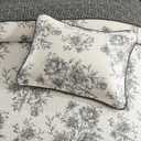 DDUOXIN Botanical Oversized King Bedspread - 120W x120L 100% Cotton Quilt