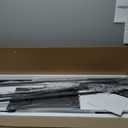 L Shaped Desk Gaming Computer 50 Inch Reversible Corner Table PC Work Table for Writing Study Student with Wood Tabletop Metal Frame CPU Stand Side Bag for Home Office Small Place (Snow White)