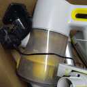 Cordless Vacuum Cleaner for Home, Powerful Stick Vacuum with Rechargeable Battery, Green Light Anti-Tangle Brush, 6-in-1 Lightweight Handheld Vacuum for Pet Hair, Hard Floor, Carpet, Yellow