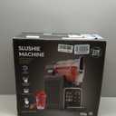 Slushie Machine No Ice Needed, Auto-Clean, 220W Quick Frozen Drink Maker with 6 Preset Programs for Margaritas, Frapps, Milk Shake and More, Slushy Machine for Home, 88oz
