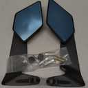 Motorcycle Mirror Wind Wing Side Rearview Reversing