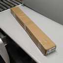 2 Pack Matte Black Disc Curtain Rods, 28-48 Inches Window Curtain Rod, Adjustable Room Darkening Drapery Rod with Aluminum Finials and Brackets, Wrap Around Design